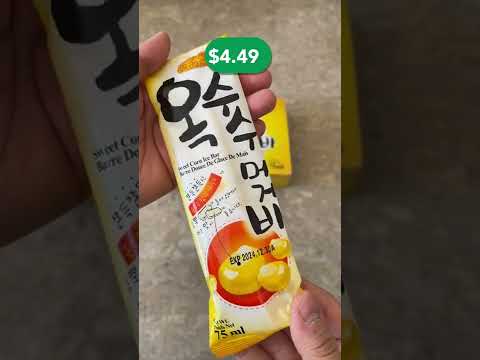 Korean Sweet Corn Ice Cream