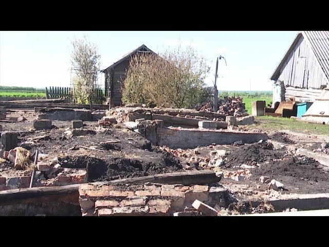 В деревне Степное Озеро Нурлатского района в результате пожара полностью сгорел жилой дом