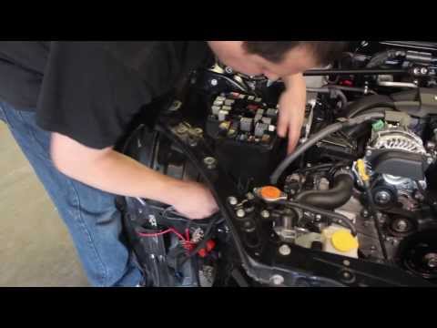 Morimoto HID wiring harness locations & Installation /FRS  Winjet Headlights