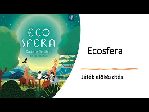 Ecosfera - Játék előkészítés - Robert SoloPlay