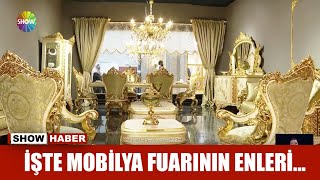 İşte mobilya fuarının enleri...