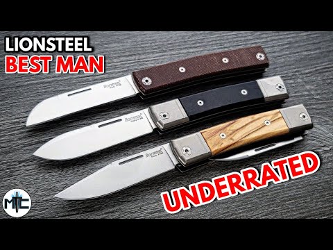 Lionsteel Best Man Slip Joint Folding Knife - Overview and Review