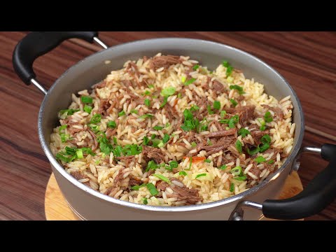 ¡Haz un arroz así la próxima vez, almuerzo súper completo y económico!