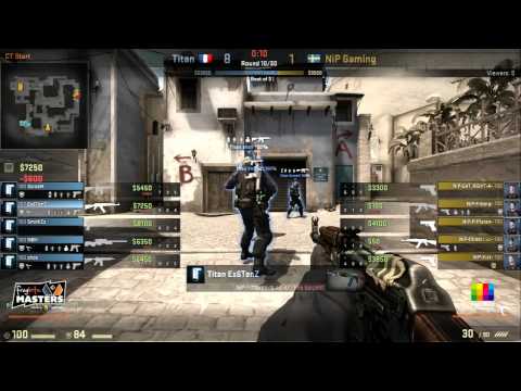 Titan vs NiP [de_mirage] CS:GO Fragbite Masters 2014
