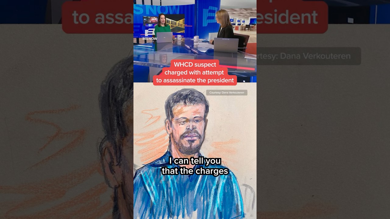 WHCD suspect charged with attempt to assassinate the president