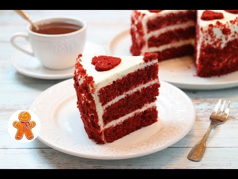 Торт "Красный Бархат" по Классическому Рецепту ✧ Red Velvet Cake (English Subtitles)