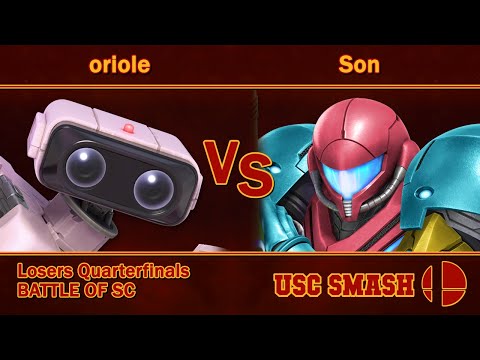 oriole (R.O.B.) vs. Son (Samus) - Battle of SC Losers Quarterfinals