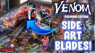 These Venom Pinball Side Art Blades From Wizard Mod  Are Awesome!