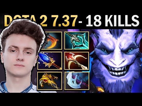 Riki Dota 7.37 Miracle with 18 Kills and Disperser - TI13