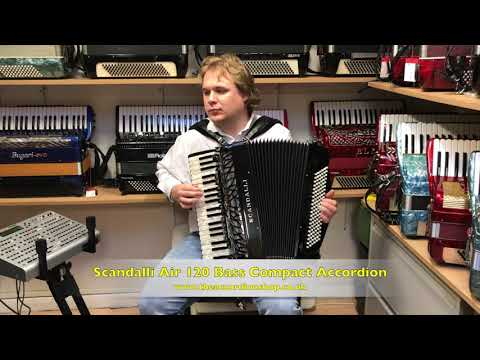 Scandalli Air 120 Bass Compact Accordion