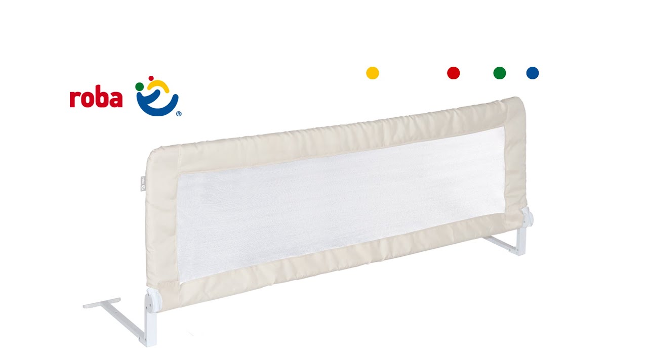 roba Bettgitter Klipp-Klapp Taupe 100 x 40 cm