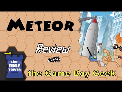 The Game Boy Geek (Dice Tower) Reviews Meteor