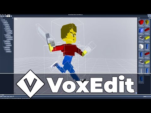 VoxEdit Voxel Editor in Action