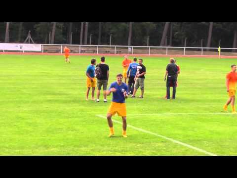 FSV Einheit 1949 Ueckermünde vs  Angermünder FC Abschlusstanz John