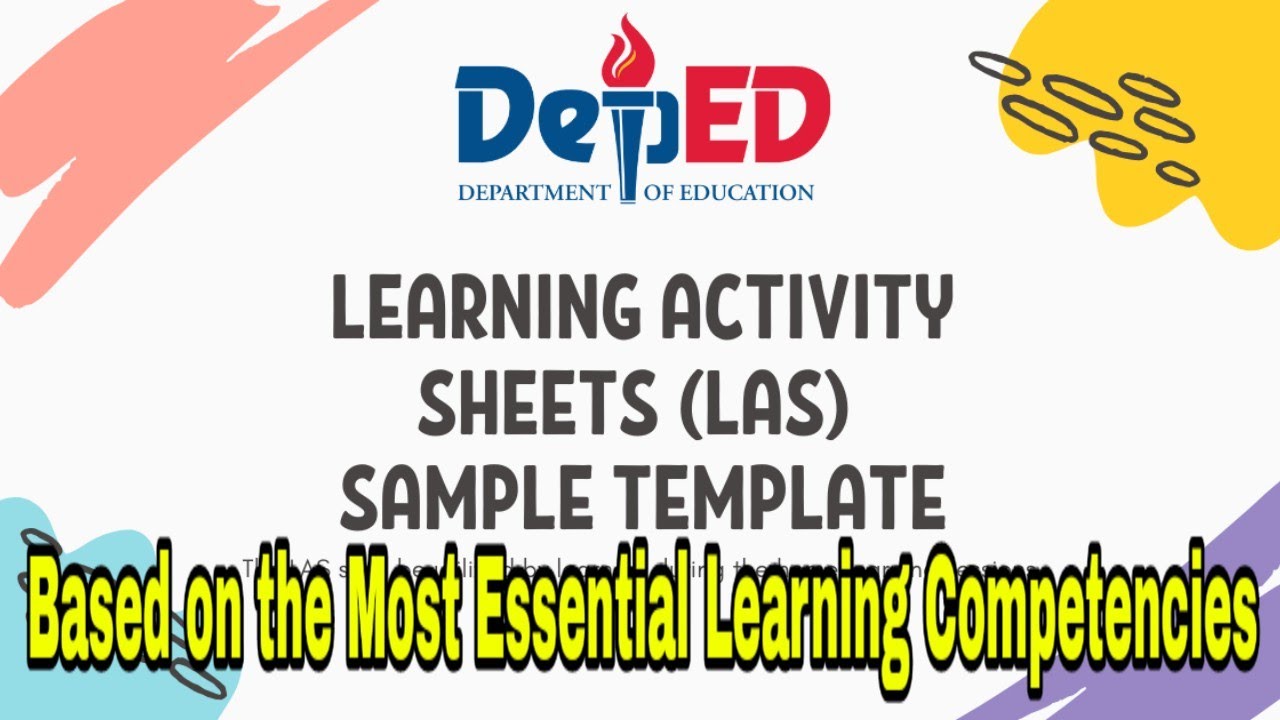 How to Make a Learning Activity Sheets Based on MELC (Paano Gumawa ng Gawaing Pagkatuto?)