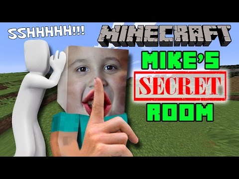 MIKE'S SECRET ROOM in MINECRAFT: Showcase & Tutorial (PC Gameplay | FGTEEV)