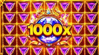 SLOT OYUNLARI | GATES OF OLYMPUS 1000 | MORLARLA ÇOK BÜYÜK KATLADIK ! #slot #slo