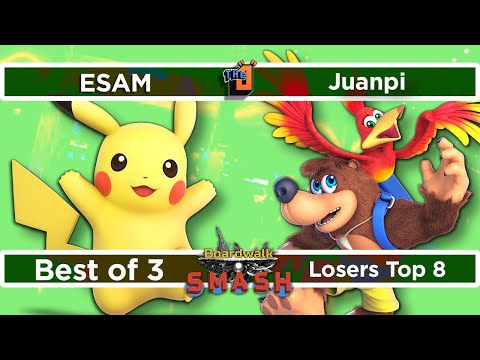 BWS 53 Losers Top 8 - ESAM (Pikachu) v Juanpi (Banjo & Kazooie) - CFL SSBU