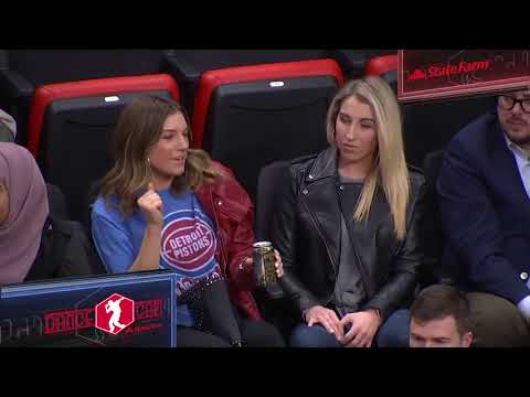 Detroit Pistons | Dance Cam - March 2, 2018