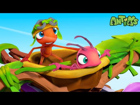 Las Hormigas Voladoras | ¡Nuevo episodio de Antiks en Español | Dibujos Animados | Videos para niños