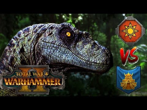 Lizardmen vs Dwarfs | CLEVER DINO - Total War Warhammer 2