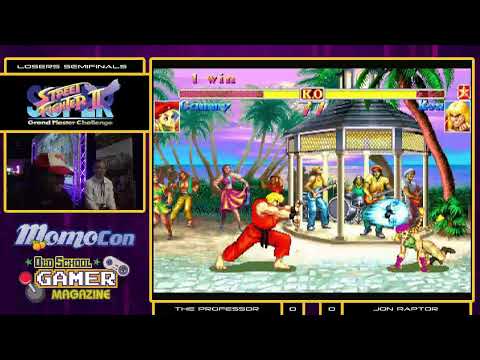 The Professor vs Jon Raptor (Losers Semifinals) - Super Street Fighter II Turbo - Momocon 2019