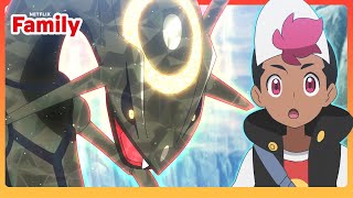 The black Rayquaza Returns! | Pokémon Horizons: Season 2 | Netflix Family