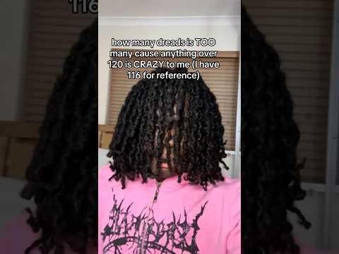 How many locs, are TOO many locs? 🤔😮‍💨 #locs #locjourney #shorts #naturalhair