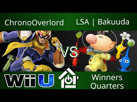 Typo House Macon 8/29/17 - ChronoOverlord (Falcon) vs Bakuuda (Olimar) - Smash 4 Winners Quarters