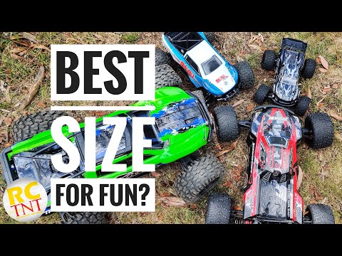 1/16, 1/10, 1/8 or 1/5 for Fun Bashing?