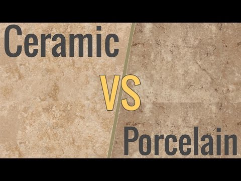 The Difference Between Ceramic & Porcelain Tile