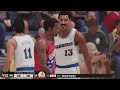 2K25 NBA Full All Time Philadelphia 76ers Vs All Time Golden State Warriors