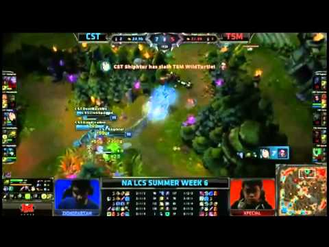 Coast VS TSM Reginald Ryze   Theoddone Elise Highlights   NA LCS W6D2 Summer MUST SEE