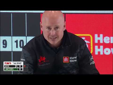 2019 Home Hardware - Canada Cup of Curling - Koe vs Jacobs - Draw3