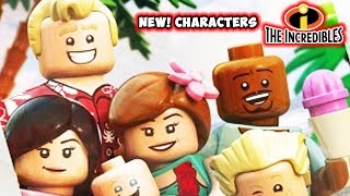 NEW! Characters in LEGO Incredibles! 6 New Characters Pack!