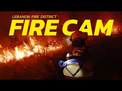 FIRE CAM | Firefighters Fight Fast Moving Brush Fire in Bodycam Footage