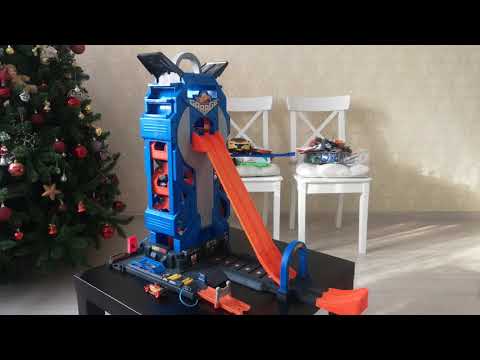 Обзор Hot Wheels Сити Мега-гараж FTB68