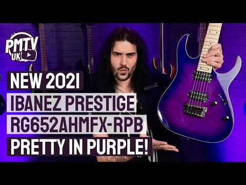 Ibanez Prestige RG652AHMFX Electric Guitar - Nebula Green Burst image 9
