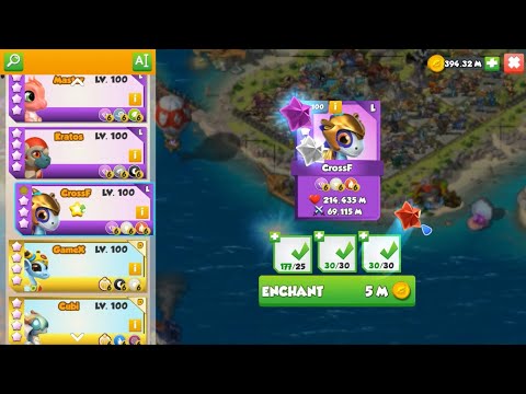 #DML TORCH ANGRY - Upgrade my Torch Dragon - Dragon Mania Legends