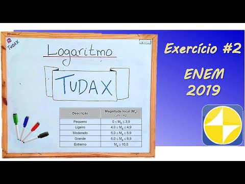 ENEM 2019 - Exercício #2 - TUDAX - Logaritmo