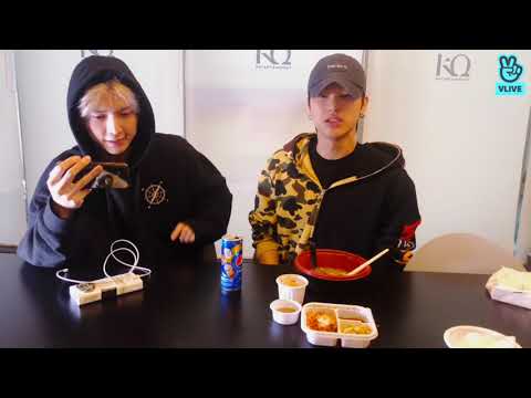 [ENG SUB] ATEEZ VLIVE ~ I will show you a true eating show🍽 ~ 2020-09-19 15 ~ WOOYOUNG YEOSANG