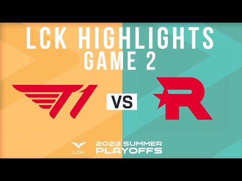 T1 vs KT Game 2 Highlights | LCK Summer Playoffs 2023 | T1 vs KT Rolster