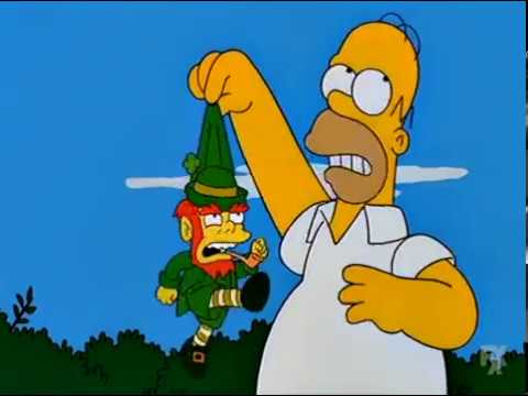 Simpsons - Homer Catches a Leprechaun