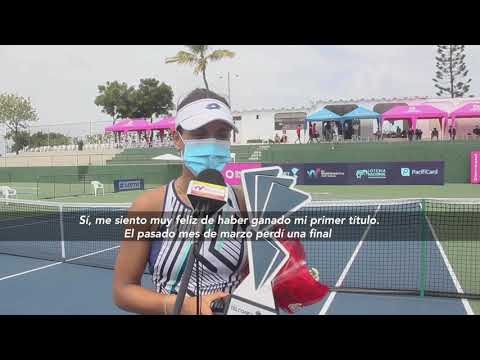 ITF W25 SALINAS 2 COPA TELCONET (Final singles) domingo 16 de mayo