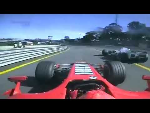 Michael Schumacher last race with Ferrari,Brasil 2006