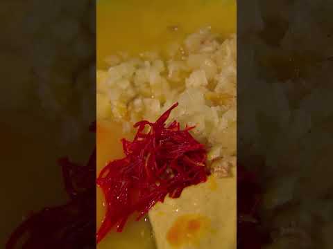 大蒜和藏紅花蛋黃醬#短褲 (Garlic & Saffron Mayonnaise #shorts)