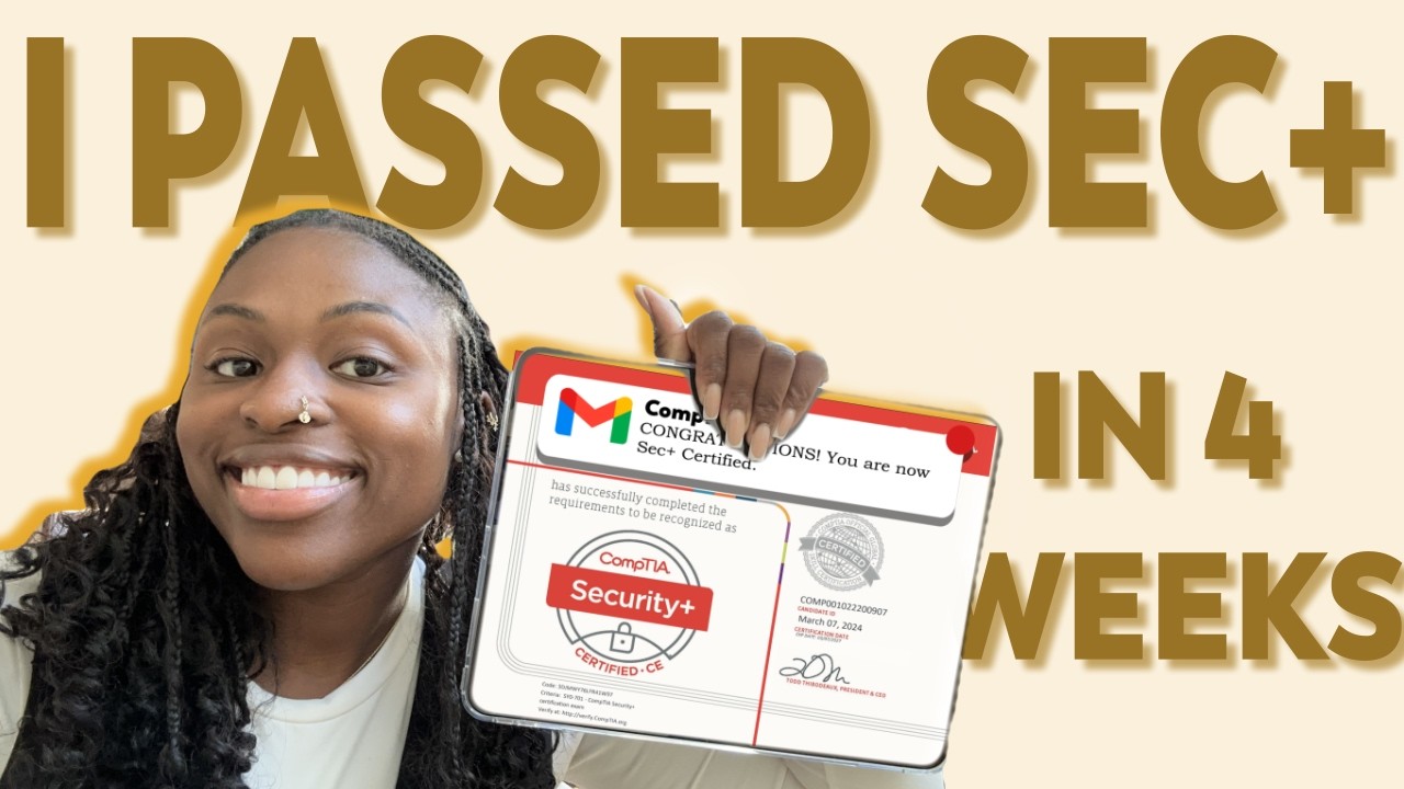 Your guide to passing CompTIA Sec+ in 4 weeks