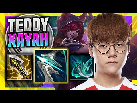 TEDDY DESTROYING WITH XAYAH! - T1 Teddy Plays Xayah ADC vs Kai'sa! | Season 11
