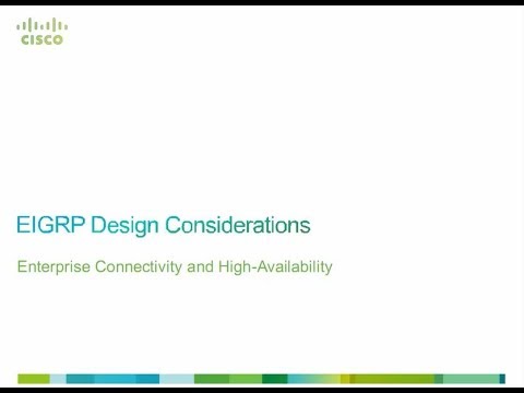 thinQtank Learning CCDP Training Camp - Enterprise Connectivity and High-Availability (EIGRP Design)