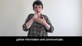 Deafblind Awareness Week: The many interesting and different ways #Deafblind people communicate.